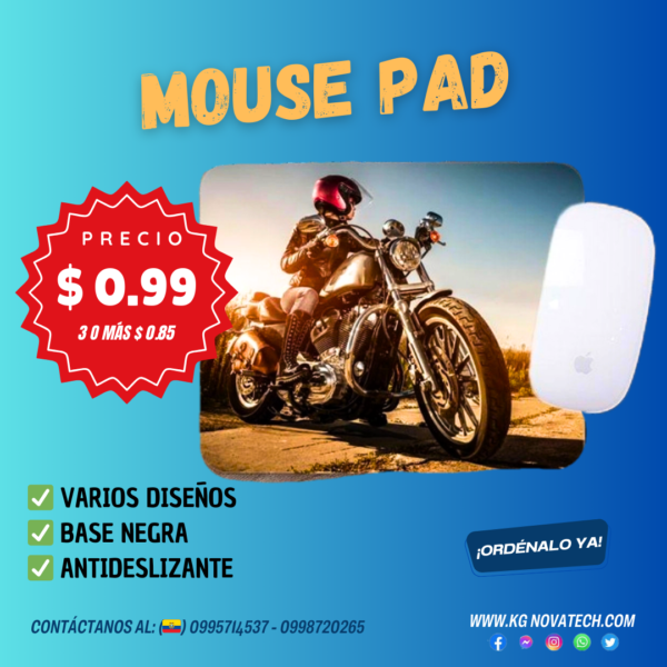 PAD MOUSE DISTINTOS DIBUJOS