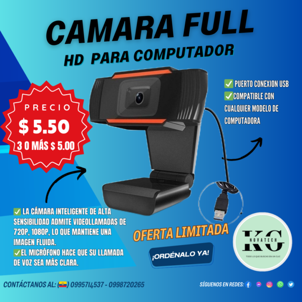 CAMARA WEB CAM Z05 1080P