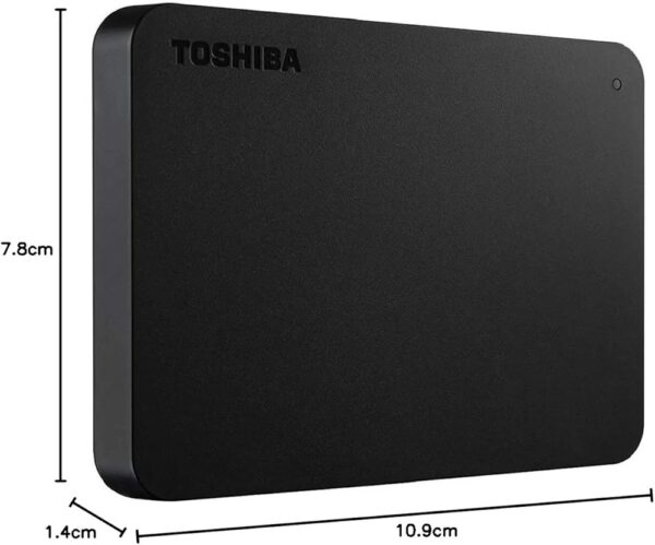 DISCO DURO EXTERNO 2,5Â¨ TOSHIBA PORTATIL 1TB CANVIO USB 3,0 NEGRO