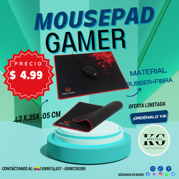 MOUSE PAD MEETION CORTO MT-P110