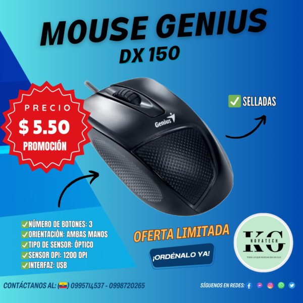 MOUSE GENIUS DX150