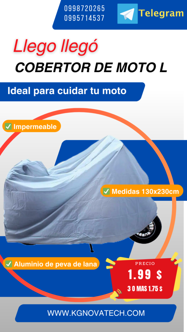 COBERTOR DE MOTO L