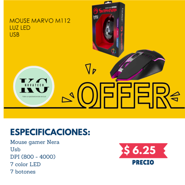 MOUSE MARVO M112