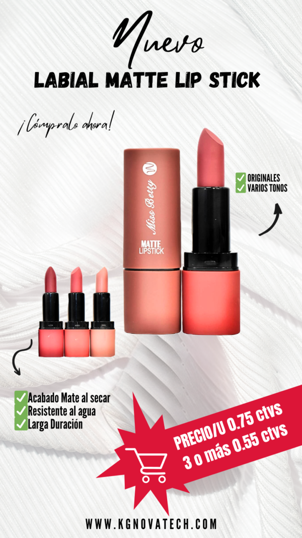 LABIAL MATTE LIP STICK