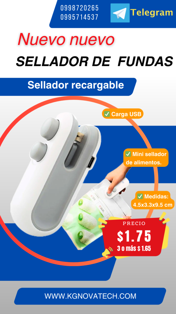 MINI SELLADOR DE FUNDAS