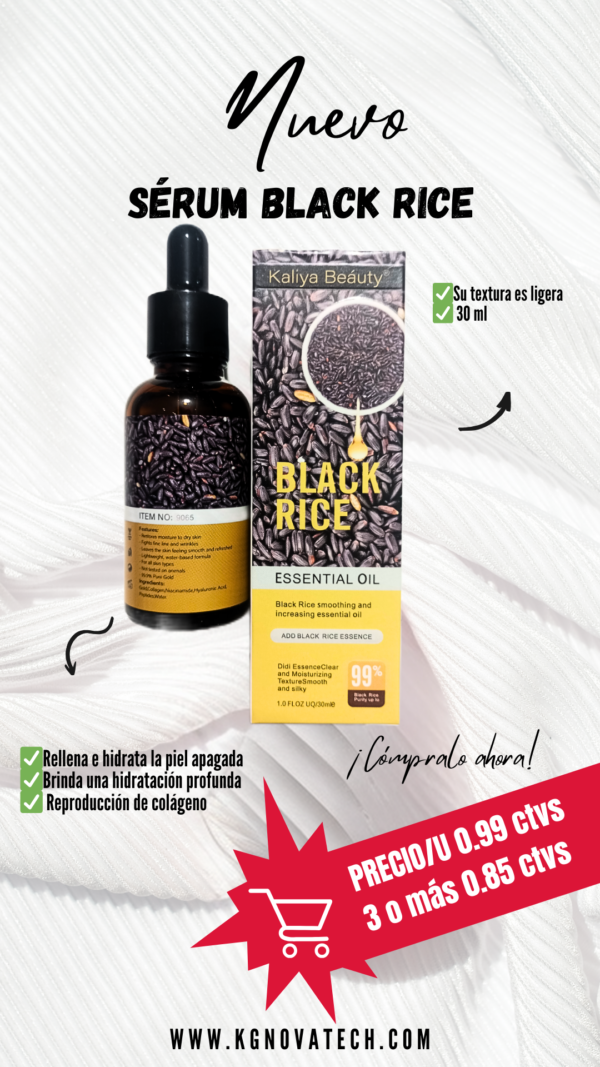 SERUM OIL BLACK RICE