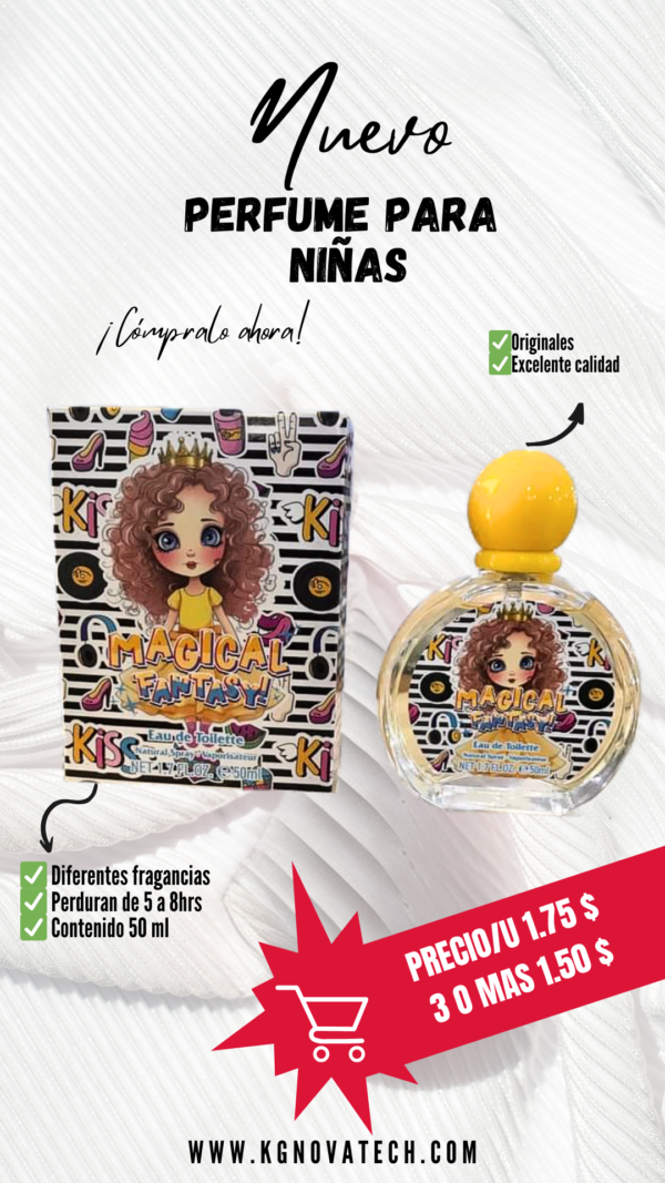 PERFUME PARA NIÑAS