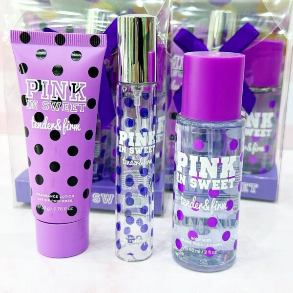 KIT X 3 PINK CREMA, PERFUME Y SPLASH - Imagen 4