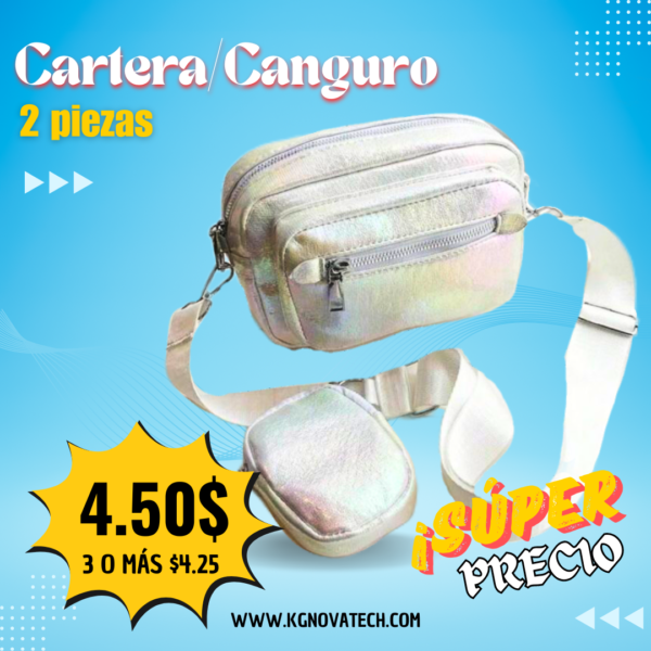 CARTERA/ CANGURO + MONEDERO