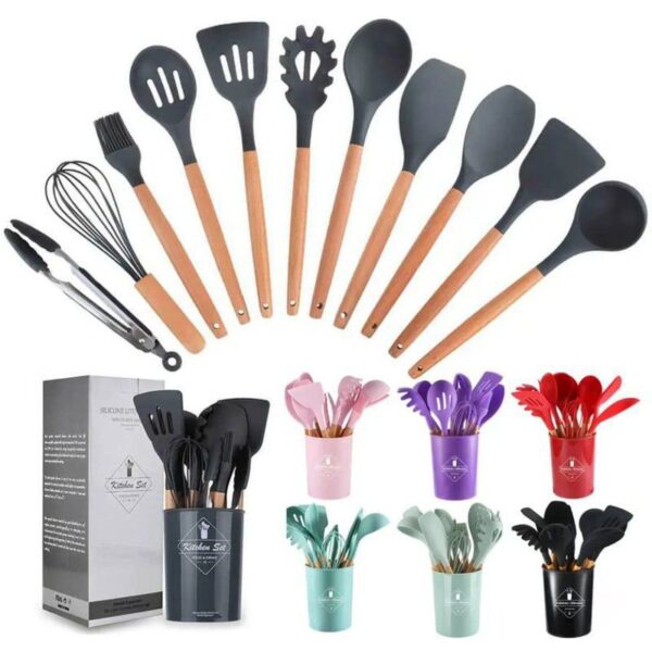 SET UTENSILIOS 12 PCS PARA COCINA - Imagen 2