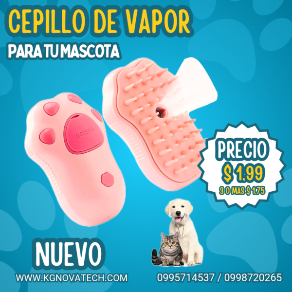 CEPILLO PARA MASCOTA 3 EN 1 - Imagen 2