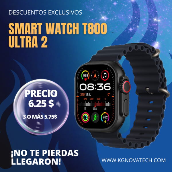 SMART WATCH T800 ULTRA 2 - Imagen 2