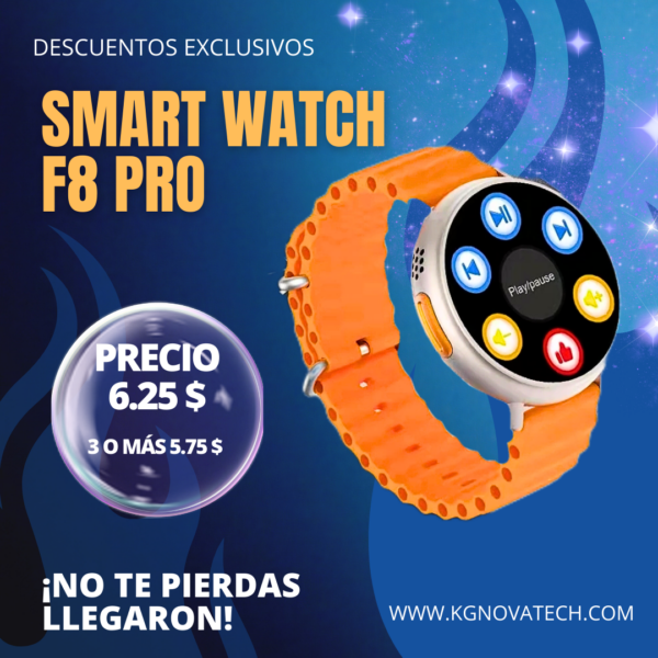 SMART WATCH F8 PRO - Imagen 2