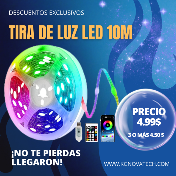 TIRA DE LUCES LED 10M