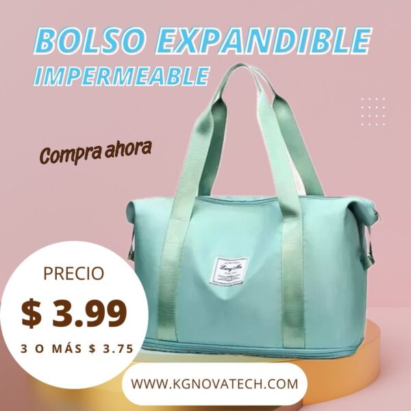 BOLSO EXPANDIBLE IMPERMEABLE