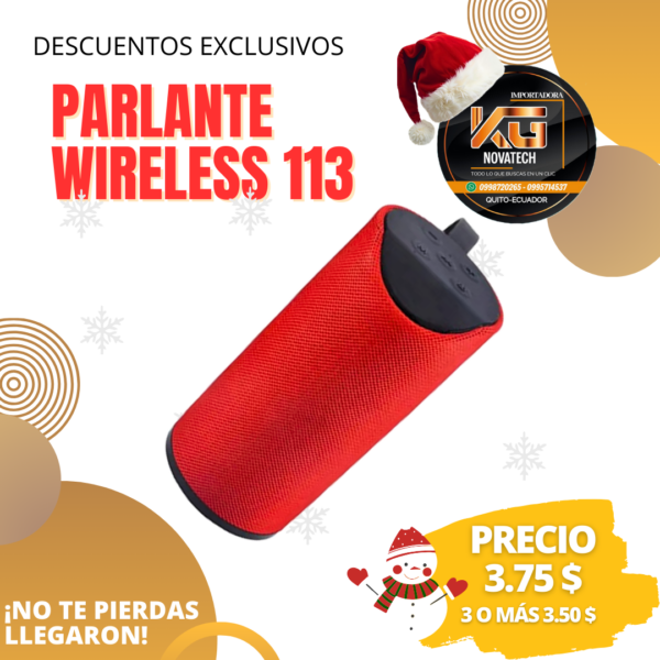 PARLANTE WIRELESS 113 - Imagen 2