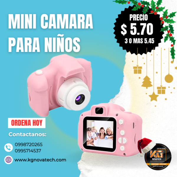 MINI CAMARA PARA NIÑOS