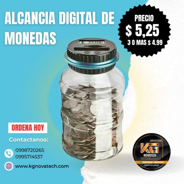 ALCANCIA DIGITAL DE MONEDAS - Imagen 2