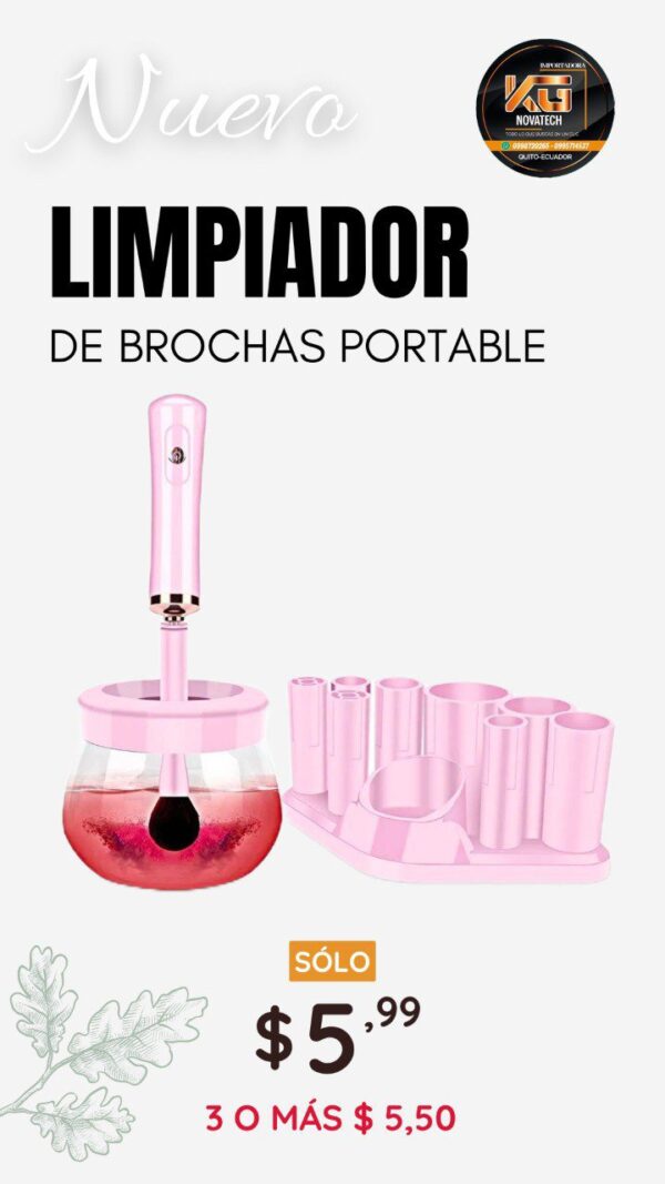 LIMPIADOR DE BROCHAS PORTABLE - Imagen 3