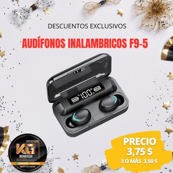 AUDÍFONOS INALÁMBRICOS F9-5 - Imagen 2