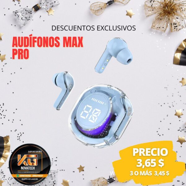 AUDÍFONOS MAX PRO - Imagen 2