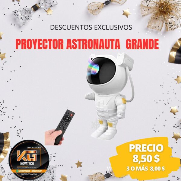 PROYECTOR ASTRONAUTA  GRANDE - Imagen 2