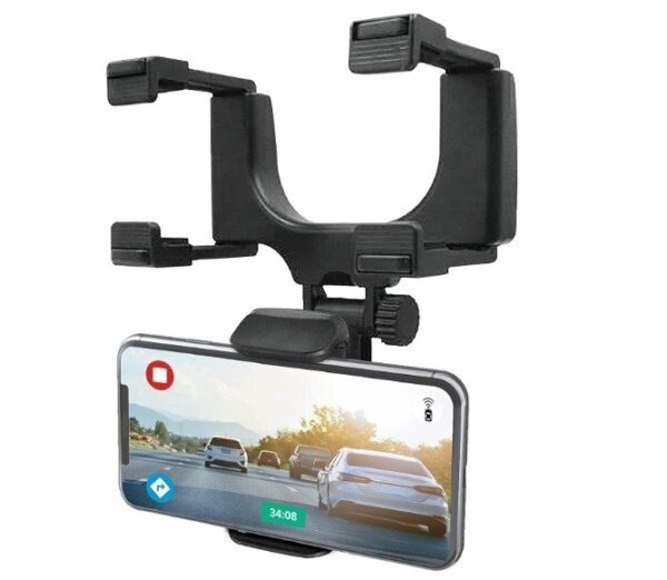 SOPORTE DE CELULAR PARA RETROVISOR DE AUTO - Imagen 2