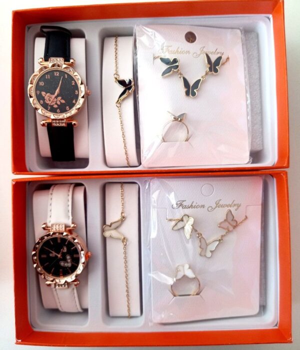 SET JOYERIA + RELOJ DAMA - Imagen 3
